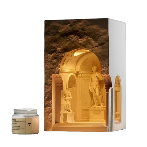 Classical David Sculpture Night Light - Architectural Wax Melt Lamp for Home Decor - XIAOZHE