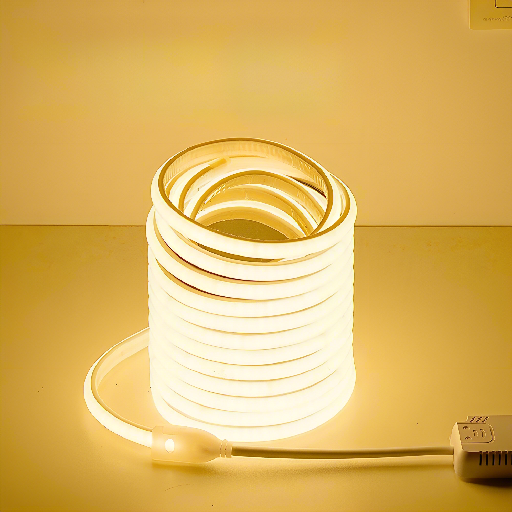 High CRI Silicone LED Neon Strip | IP65 Outdoor Waterproof Flexible Light for Bedroom & Signage - XIAOZHE