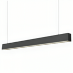 1M Linear LED Office Pendant | CRI 97 | Honeycomb Anti-Glare Lamp