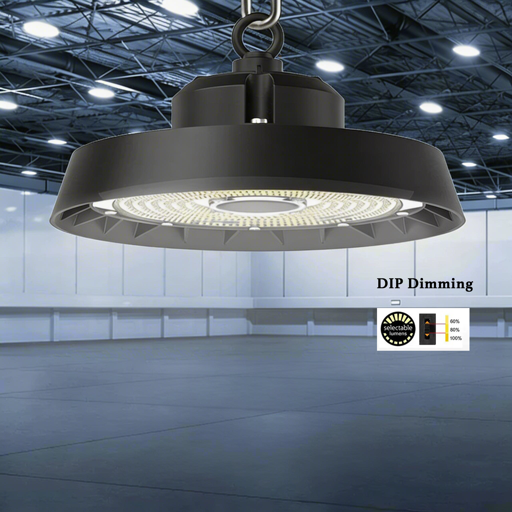 LED Shop Light for Garage Ceiling – Dimmable High Bay Light