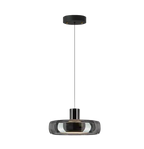 Automatic Height Adjustable Glass Pendant Light 22W LED
