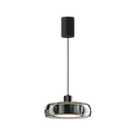 Automatic Height Adjustable Glass Pendant Light 22W LED