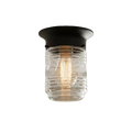 American Outdoor Flush Mount Ceiling Light for Porch & Entryway