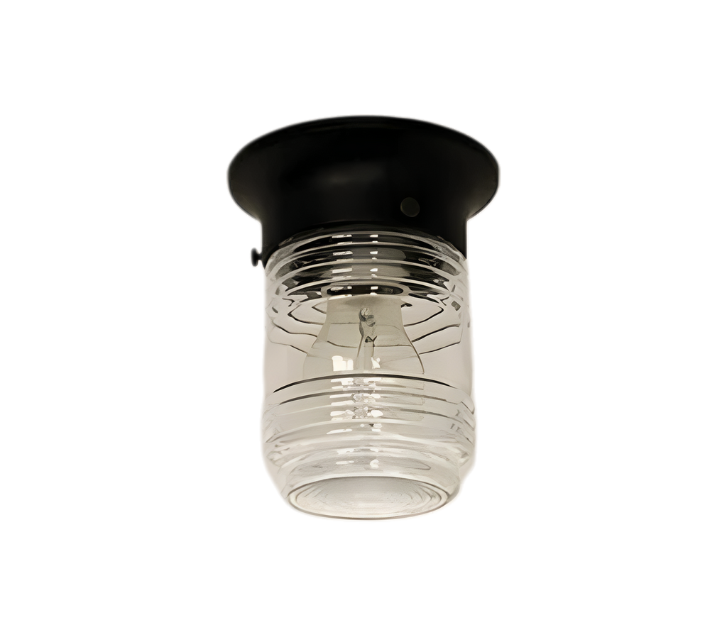 American Outdoor Flush Mount Ceiling Light for Porch & Entryway