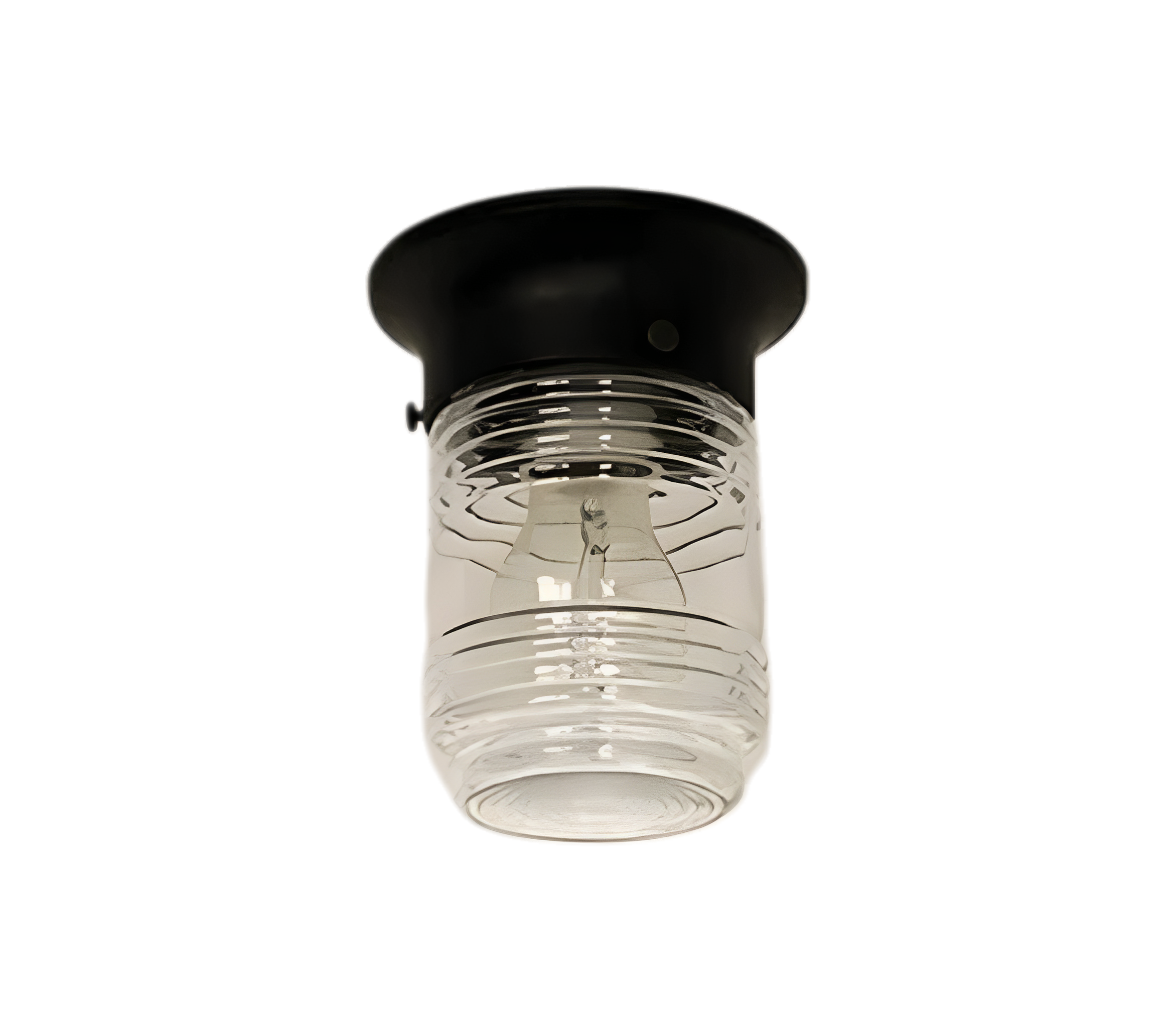 American Outdoor Flush Mount Ceiling Light for Porch & Entryway