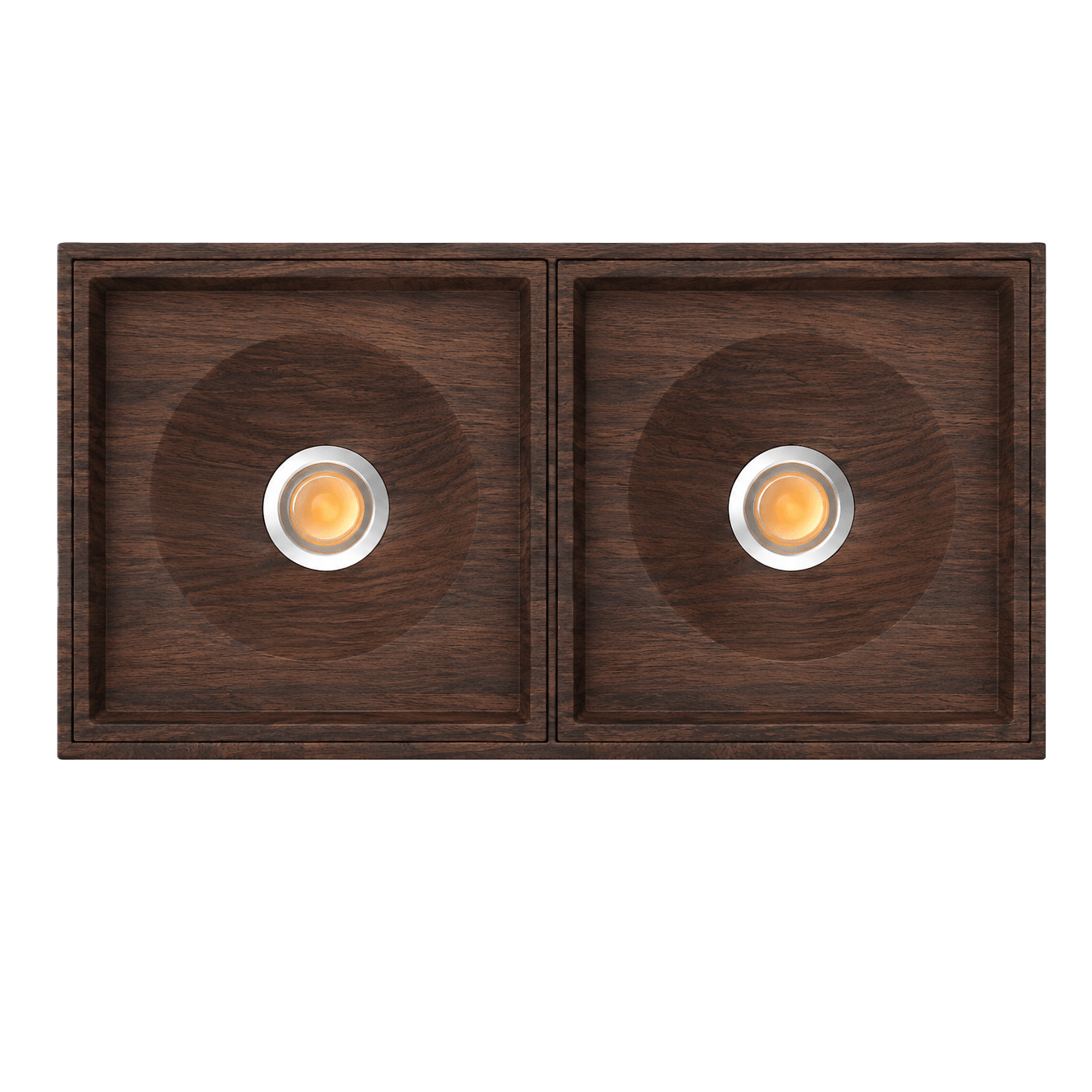 Japandi Wood Ceiling Spotlight | Scandinavian Minimalist Design