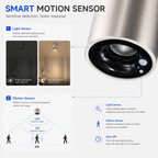 Motion Sensor Surface Spotlight | No-Main-Light Ceiling Design