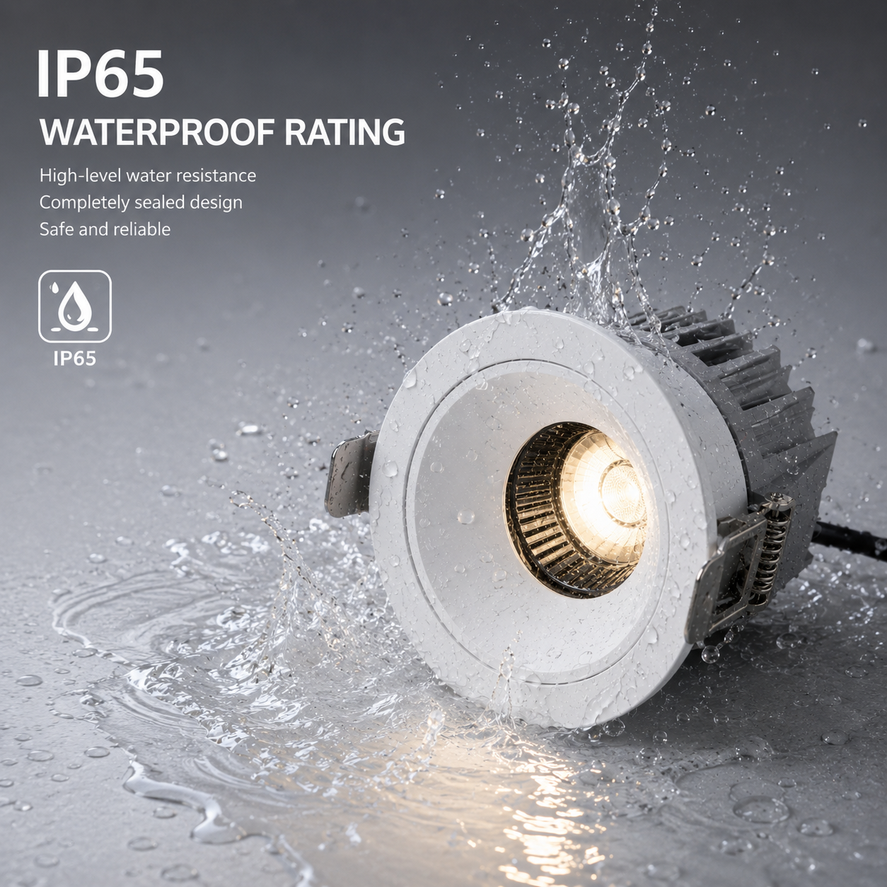 55mm Cutout Recessed LED Downlight Ra95 Anti-Glare