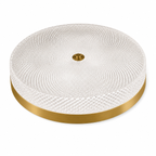 Modern Brass LED Ceiling Light with Remote Control