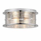 American Glass Surface Mount Ceiling Light
