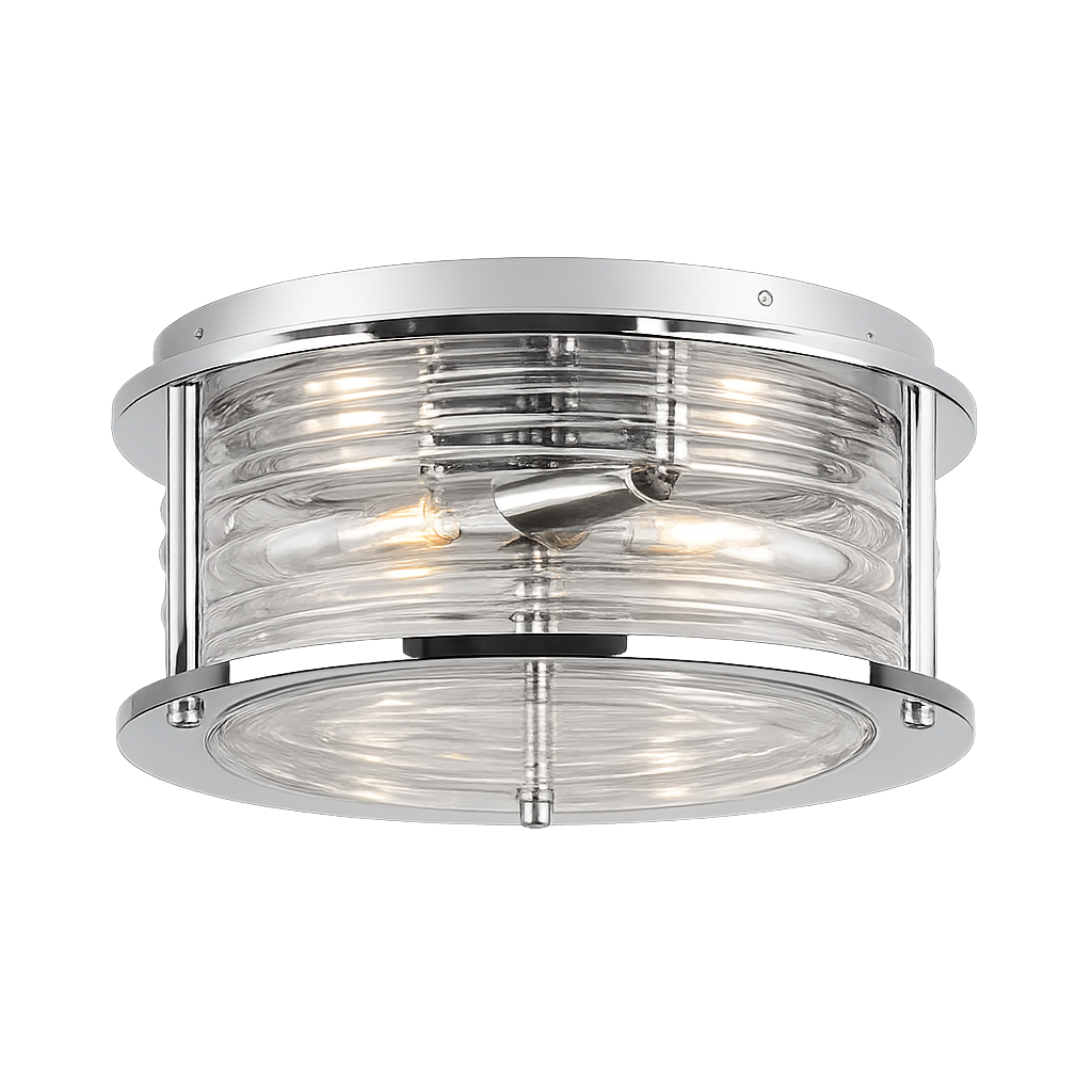 American Glass Surface Mount Ceiling Light