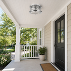 American Glass Surface Mount Ceiling Light