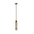 Luxury Copper & Crystal Glass Pendant Light