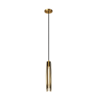 Luxury Copper & Crystal Glass Pendant Light