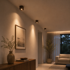 Japandi Wood Ceiling Spotlight | Scandinavian Minimalist Design