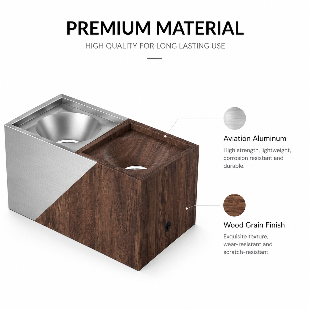 Japandi Wood Ceiling Spotlight | Scandinavian Minimalist Design