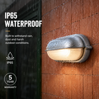 IP65 Waterproof LED Bulkhead Wall Light – Outdoor Wall & Ceiling Lamp