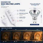Cozy Candle Warmer Lamp for Bedroom & Home Fragrance