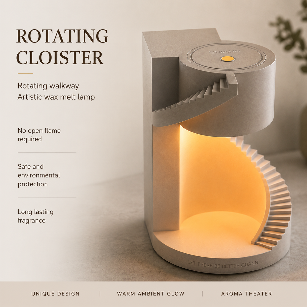 Wax Melt Lamp – LED Candle Warmer for Home Fragrance & Decor