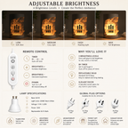 Cave Temple LED Relief Lamp | Architectural Sculpture & Candle Warmer