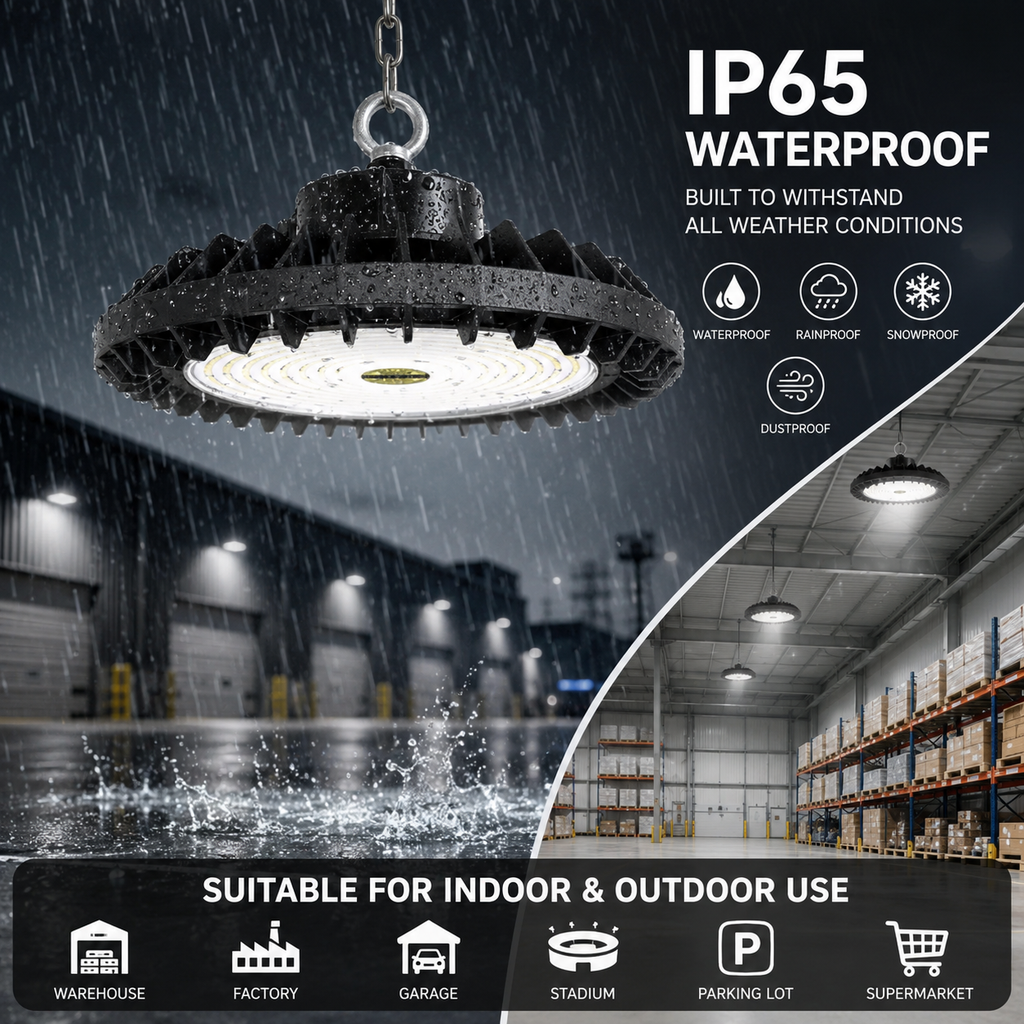 Radar Motion Sensor LED High Bay Light – 60W/100W