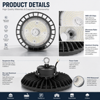 Radar Motion Sensor LED High Bay Light – 60W/100W