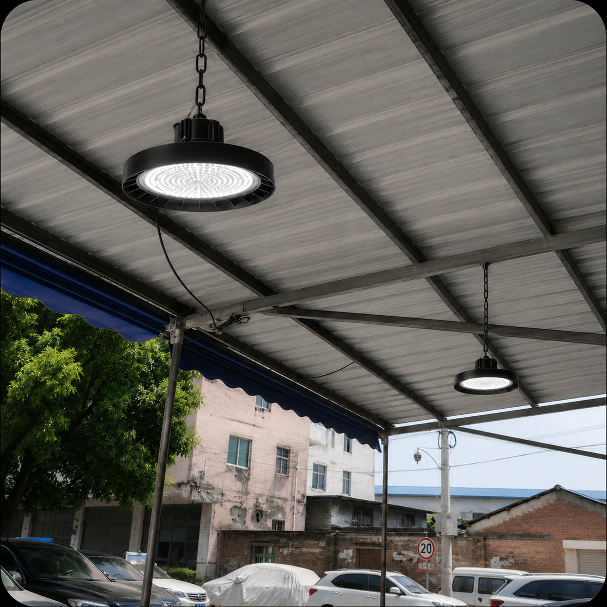 160 lm/W UFO LED High Bay Light – 100W/200W