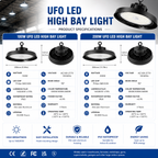 160 lm/W UFO LED High Bay Light – 100W/200W