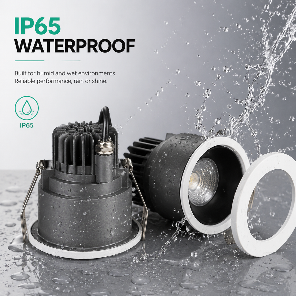 IP65 Waterproof Anti-Fog Downlight 10W/15W for Commercial Hotel