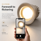 IP65 Waterproof Anti-Fog Downlight 10W/15W for Commercial Hotel