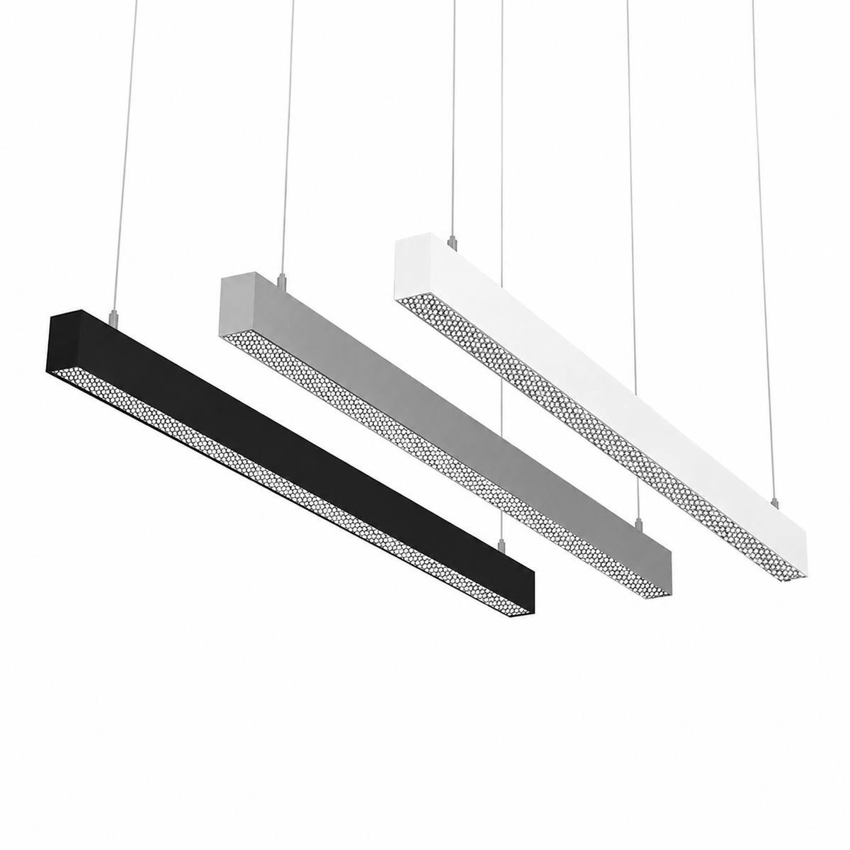 1.2M Up & Down LED Office Pendant – UGR＜16 CRI 97