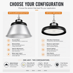 150W UFO LED High Bay Light – Optional Reflector